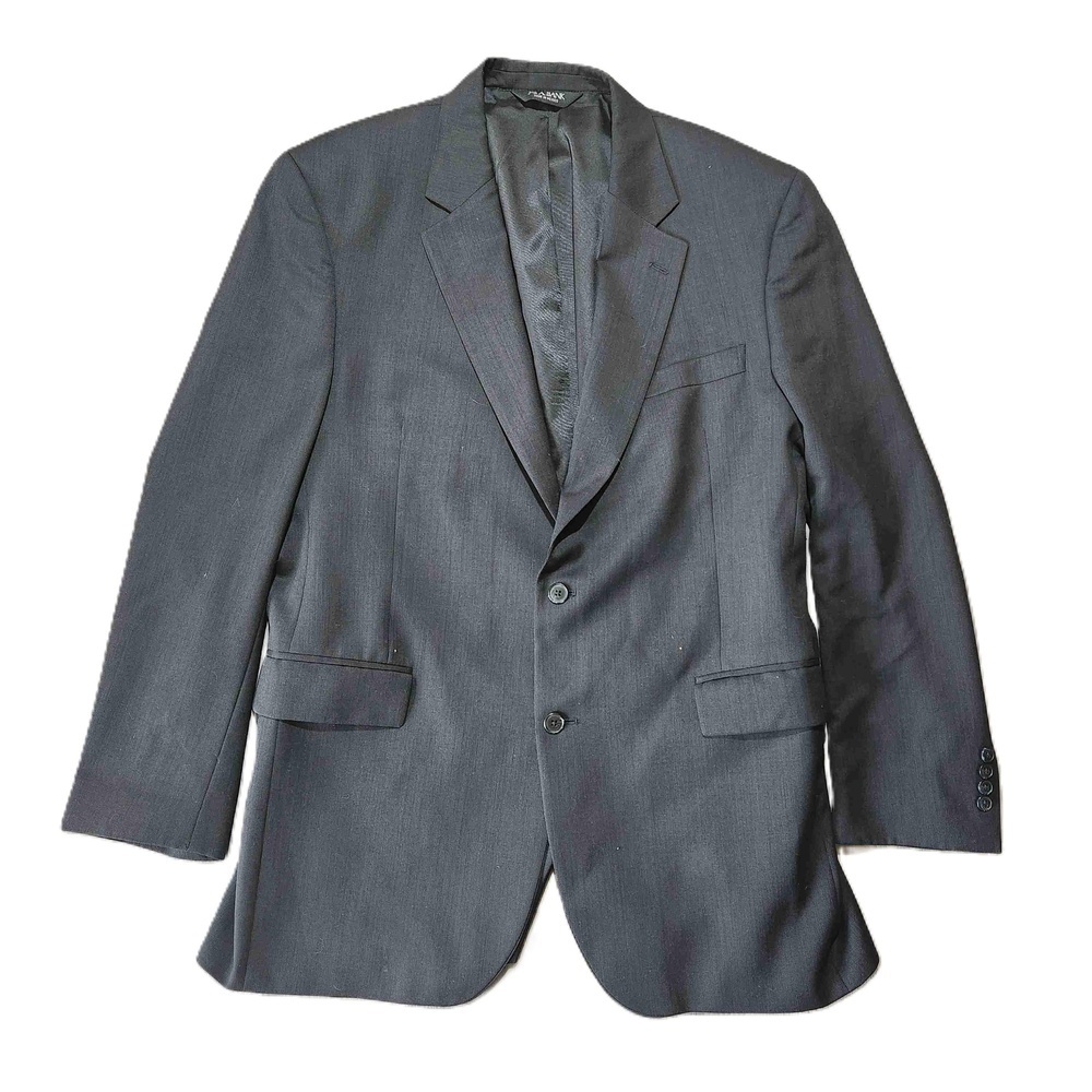 Jos A Bank Mens Suit Jacket Black Size 44 Long